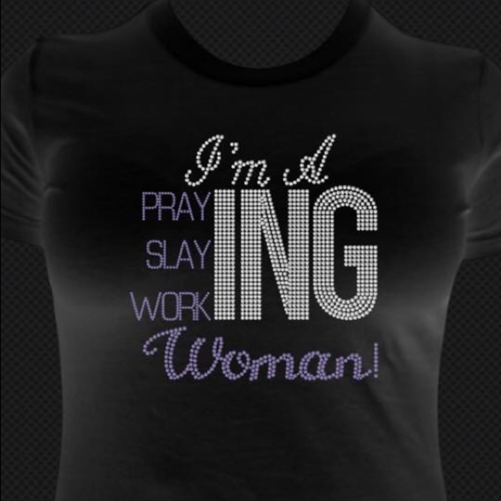 Women’s custom bling shirt